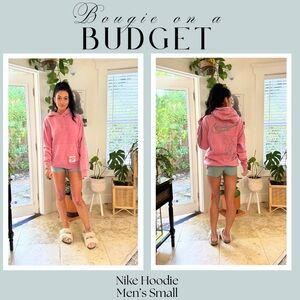 Nike Pink Pullover Hoodie
